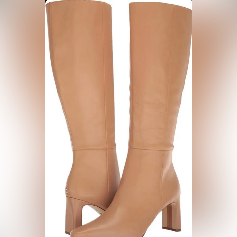 Sam Edelman Tan Knee High Boots - wide calf